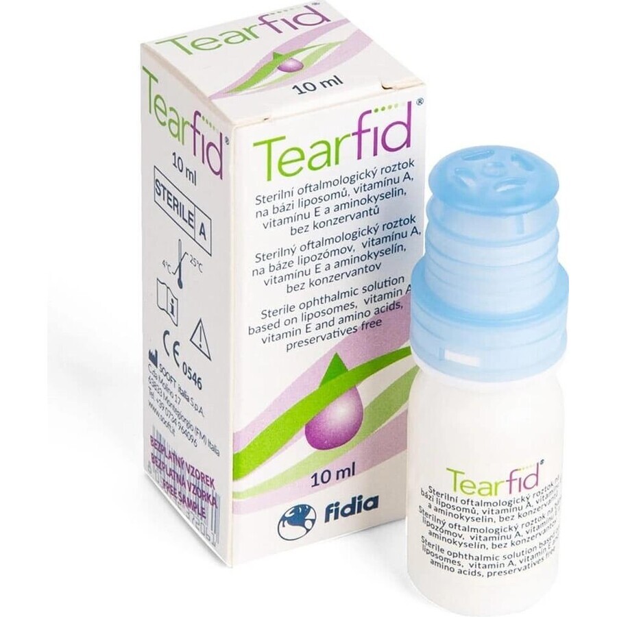 Tearfid 1×10 ml collyre