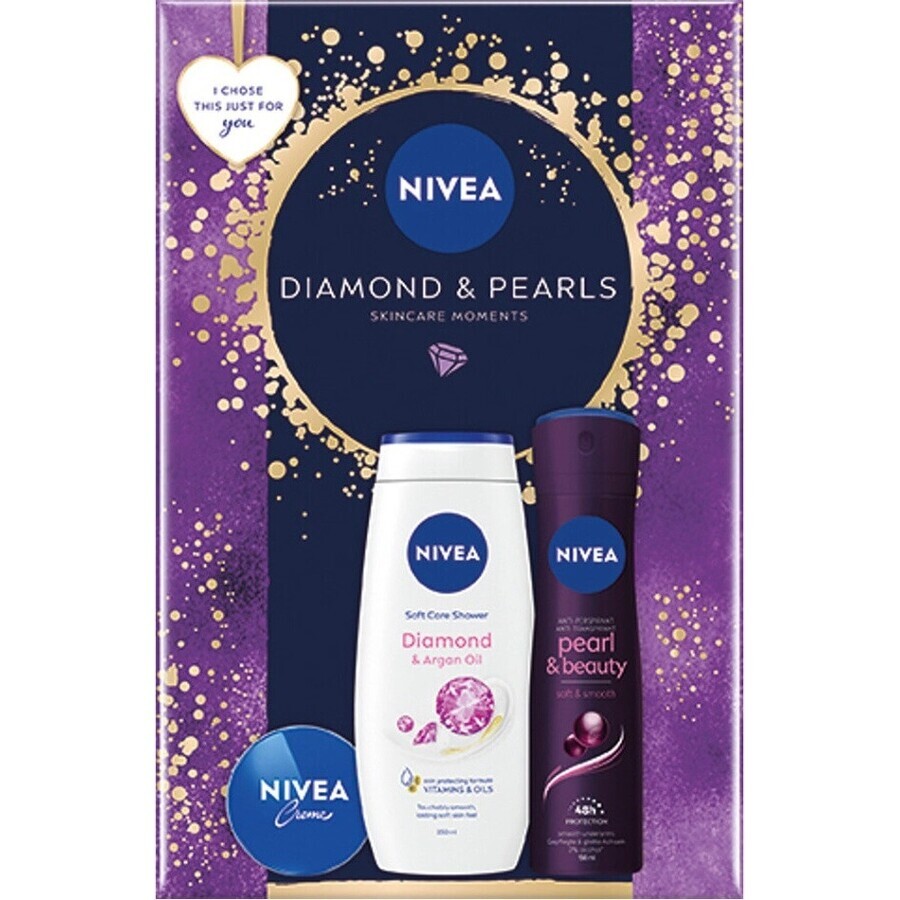 NIVEA BOX DEO PEARL PEARL 1×1 pcs, paquet cadeau