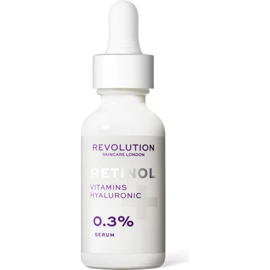 Revolution Skincare 0.3% Retinol con Vitaminas y Ácido Hialurónico Serum 1×1 ud.