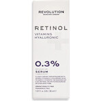 Revolution Skincare 0.3% Retinol con Vitaminas y Ácido Hialurónico Serum 1×1 ud.