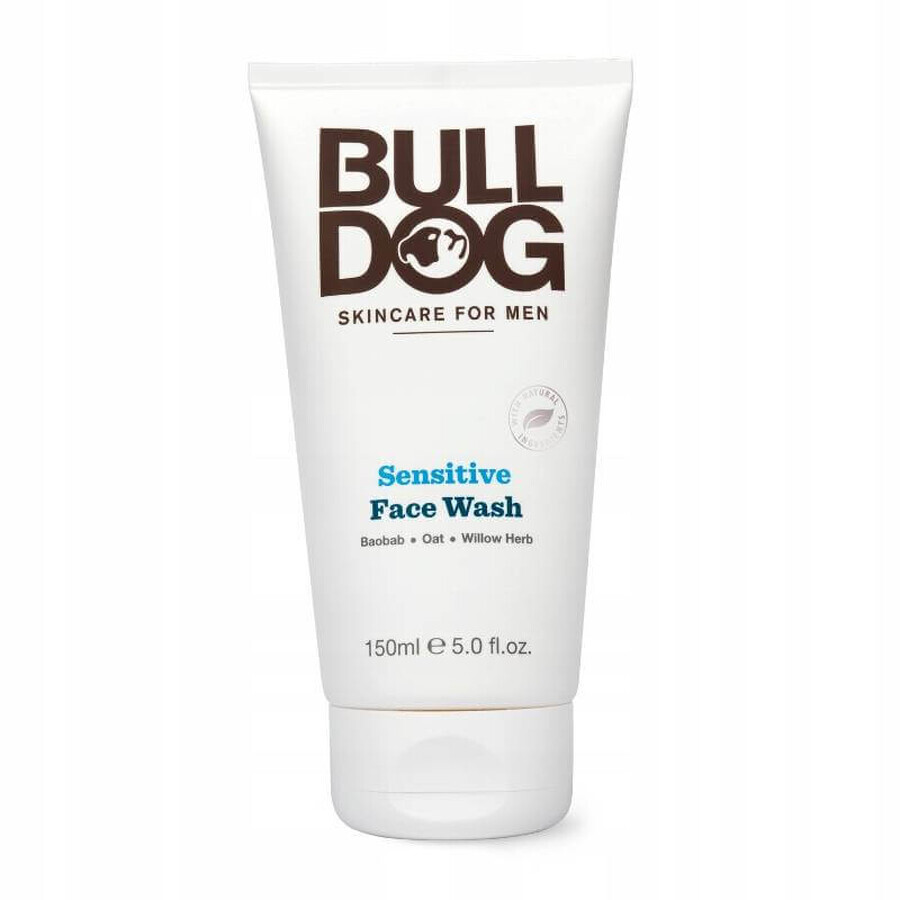 Bulldog Cleansing Gel for Men's Sensitive Skin Sensitive Facial Wash 1×150 ml, Reinigungsgel