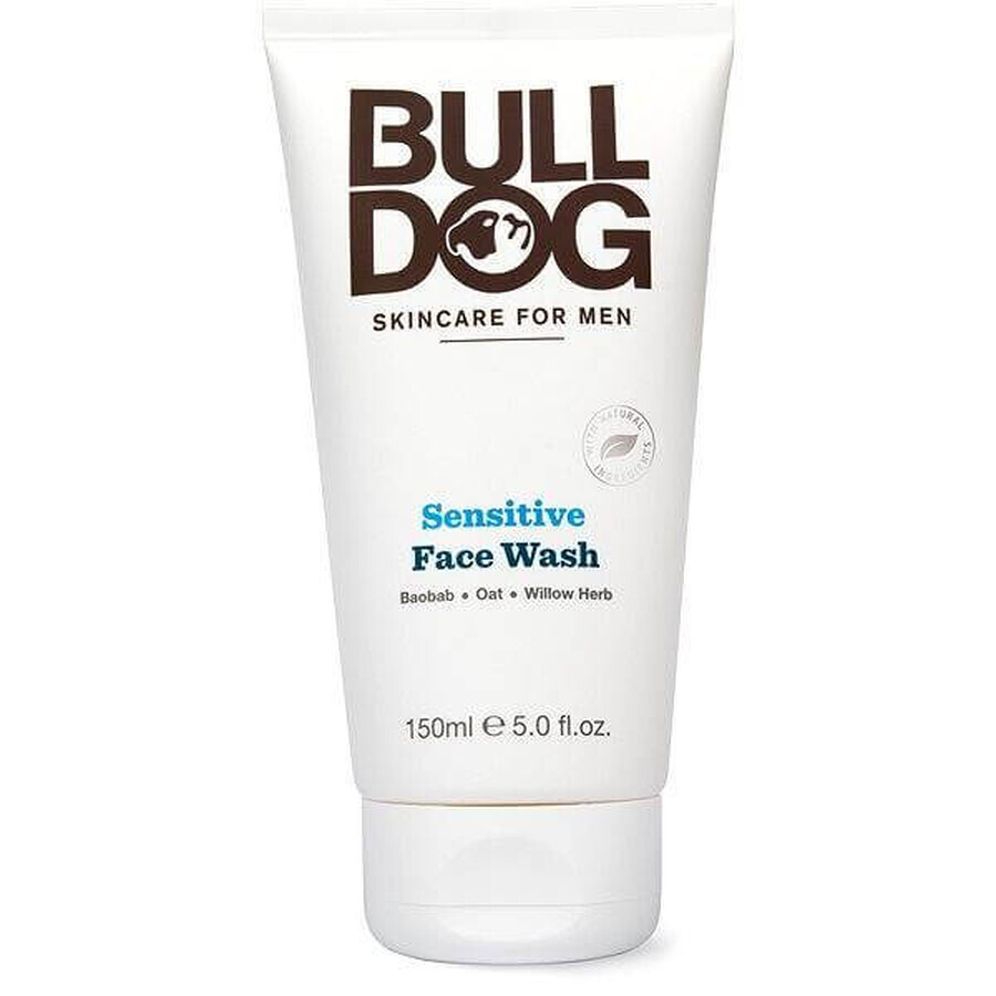 Bulldog Cleansing Gel for Men's Sensitive Skin Sensitive Facial Wash 1×150 ml, Reinigungsgel