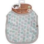 XKKO Babero de bambú Scandinavian Baby Mint Mint Cross 1×1 ud.