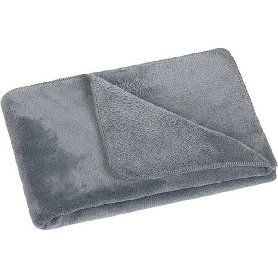 Couverture bébé KORALL MICRO MICRO 1014/042 75x100 gris sans broderie 1×1 pc, couverture bébé