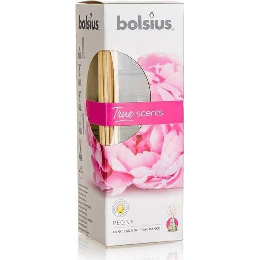 Bolsius Aromatic 2.0 Diffusore aromatico 45 ml Peonia 1×45 ml, diffusore aromatico