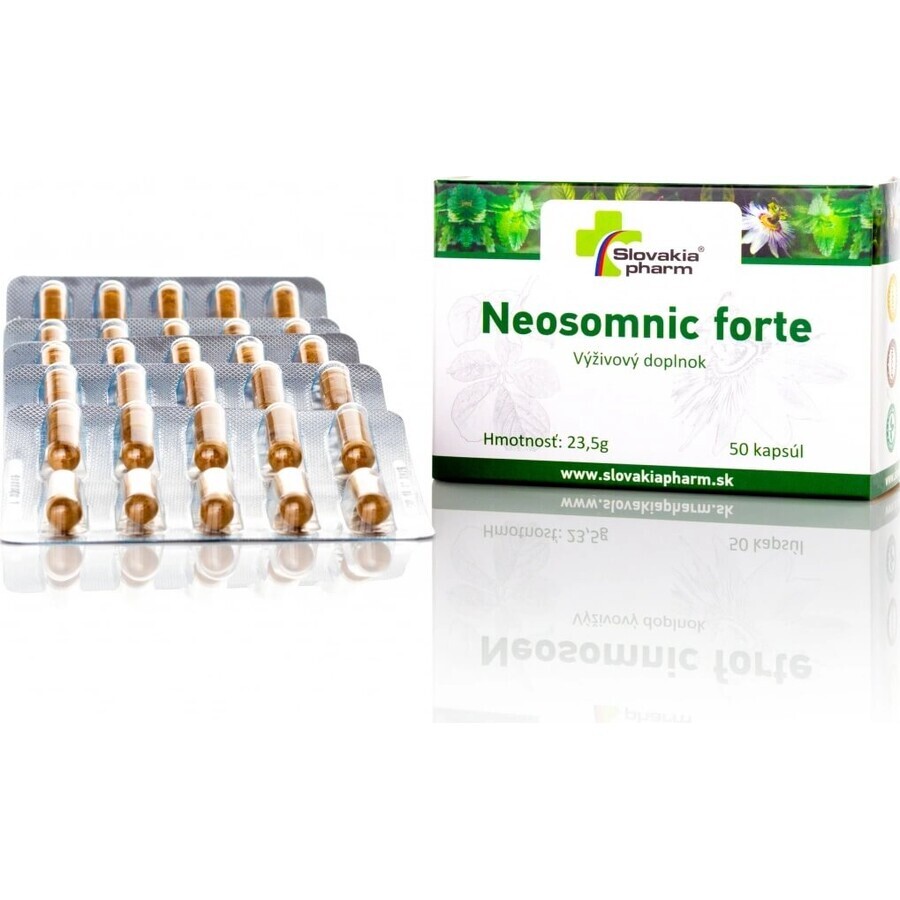 Slovaciapharm Neosomnic forte cps 1x50 pcs