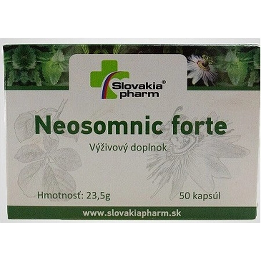 Slovaciapharm Neosomnic forte cps 1x50 pcs