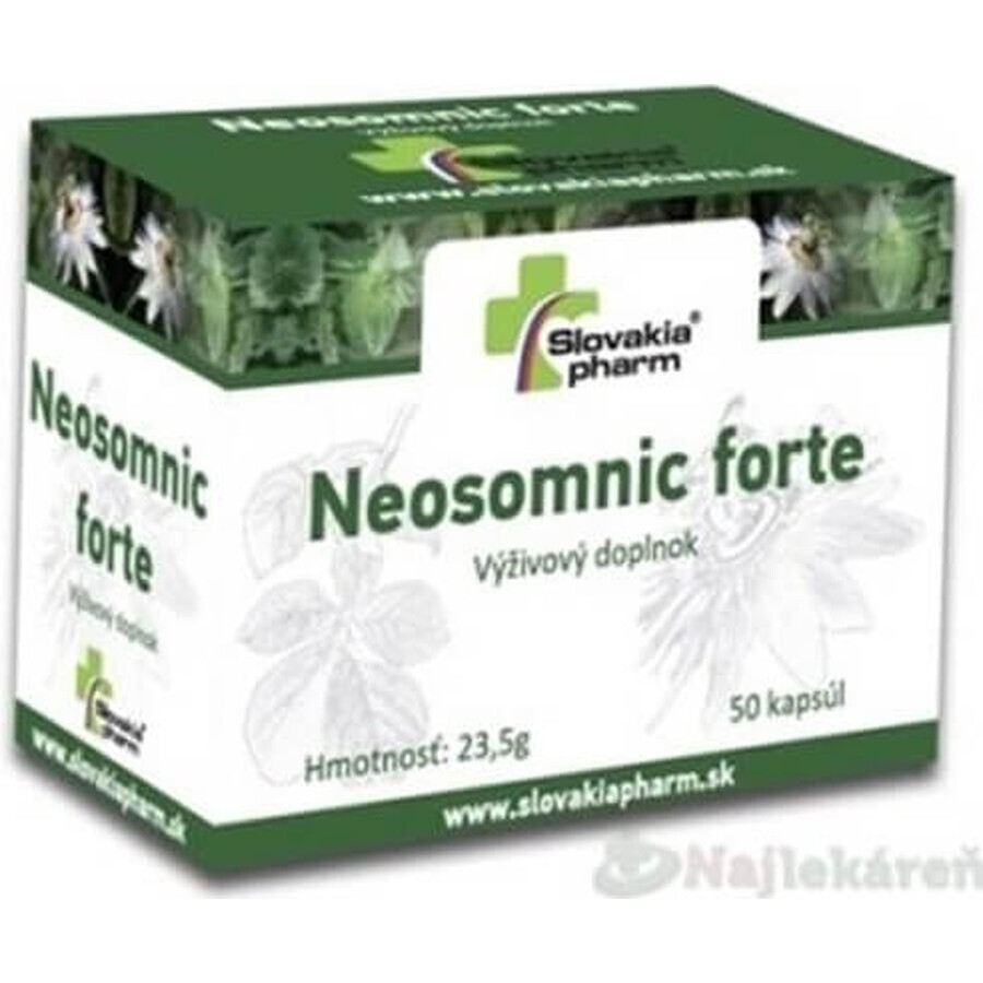 Slovaciapharm Neosomnic forte cps 1x50 pcs