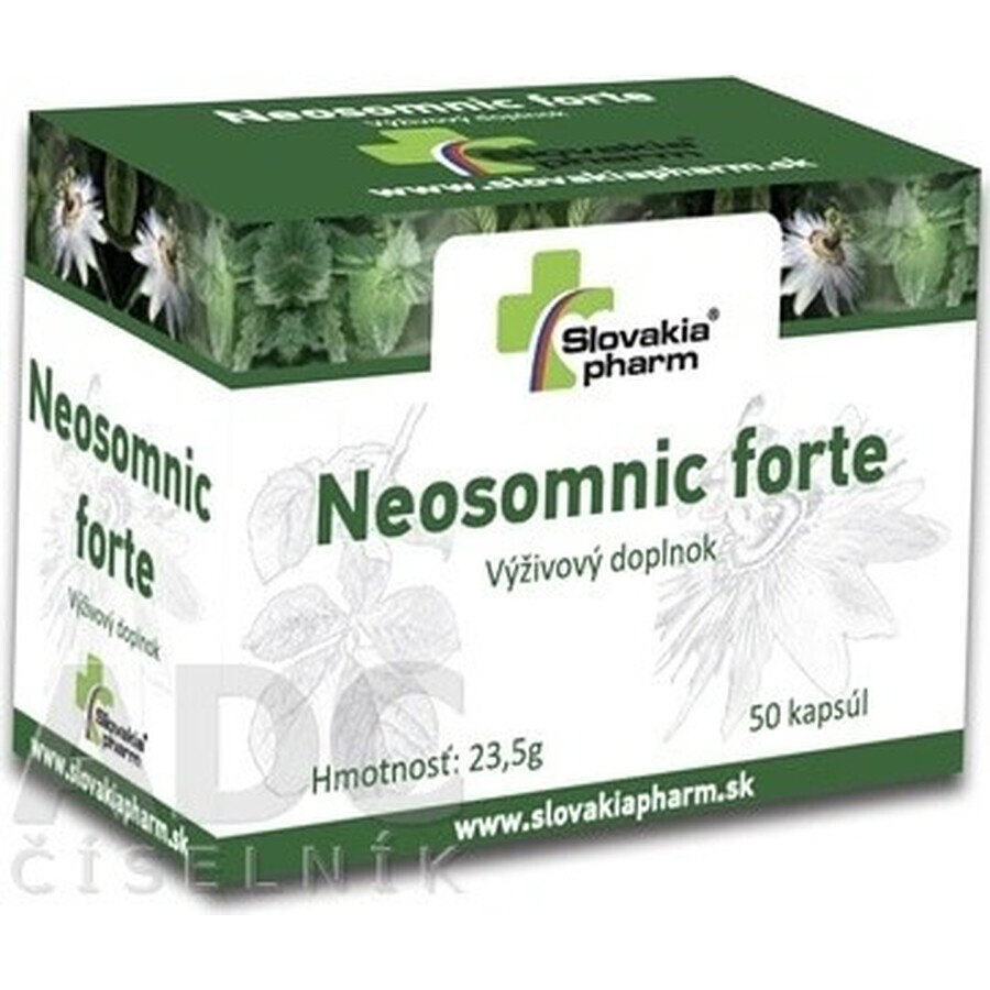 Slovaciapharm Neosomnic forte cps 1x50 pcs