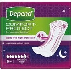 DEPEND MAXIMUM incontinentieverband voor vrouwen, 12,5x34 cm, absorptie 953 ml, 1x6 st.