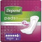 DEPEND MAXIMUM incontinentieverband voor vrouwen, 12,5x34 cm, absorptie 953 ml, 1x6 st.