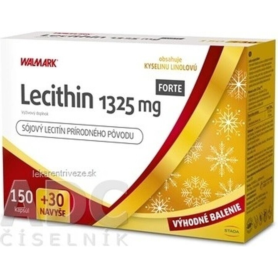 WALMARK Lecitina FORTE 1325 mg PROMO VB24 1× 180 tob, integratore alimentare