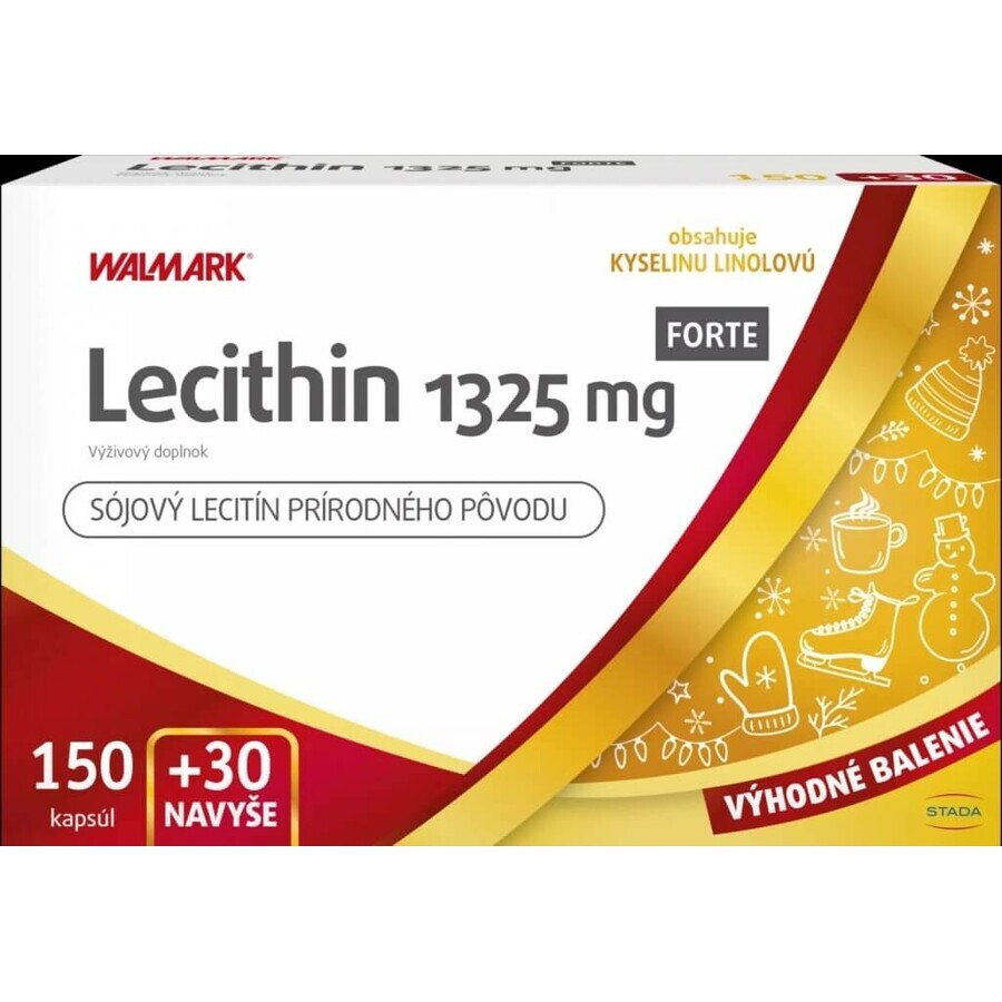 WALMARK Lecitina FORTE 1325 mg PROMO VB24 1× 180 tob, integratore alimentare