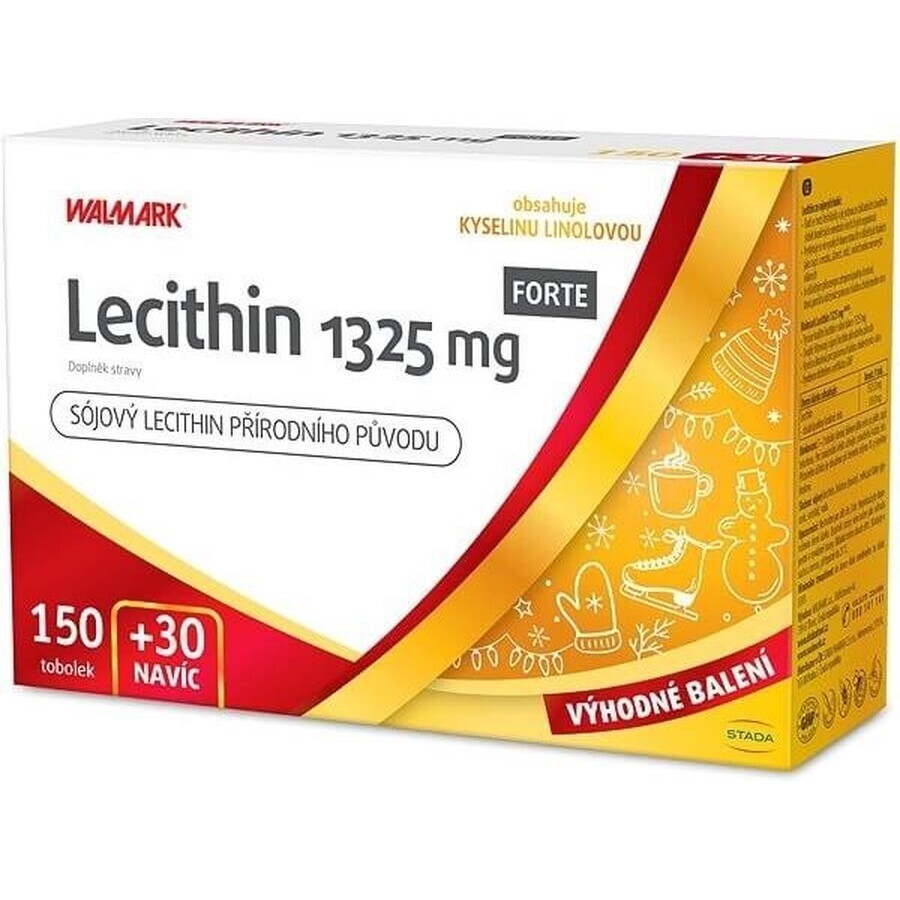 WALMARK Lecitina FORTE 1325 mg PROMO VB24 1× 180 tob, integratore alimentare