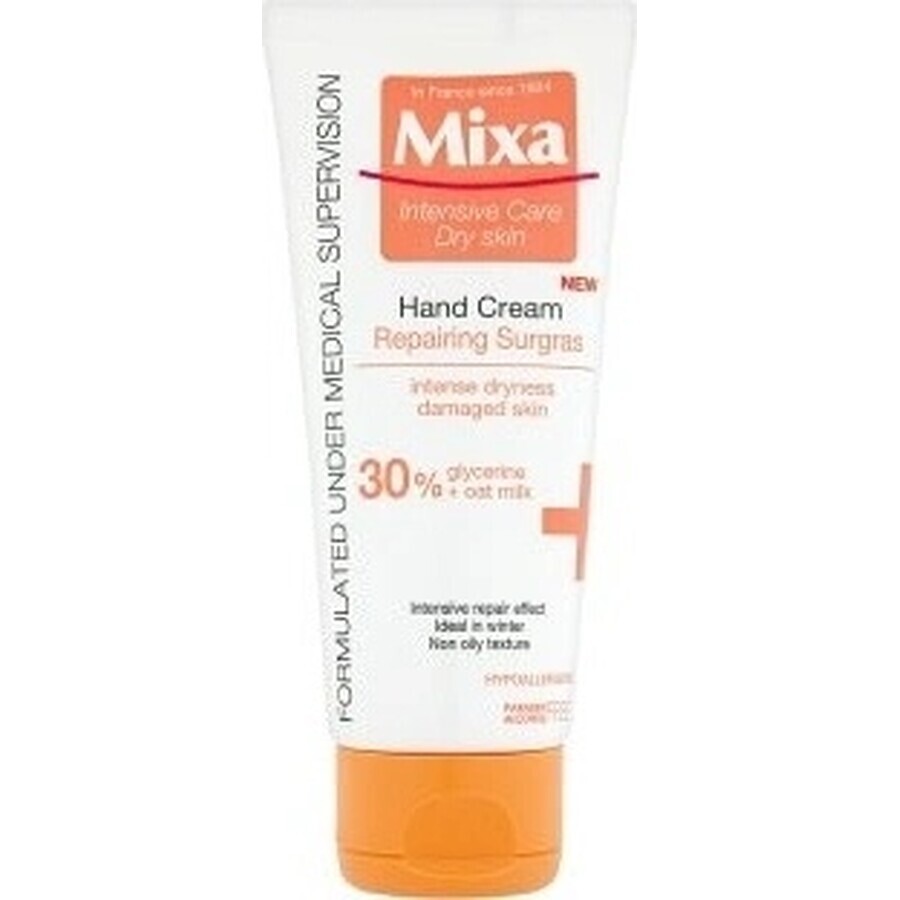 Crema mani Mixa 1×100 ml, crema mani per mani screpolate