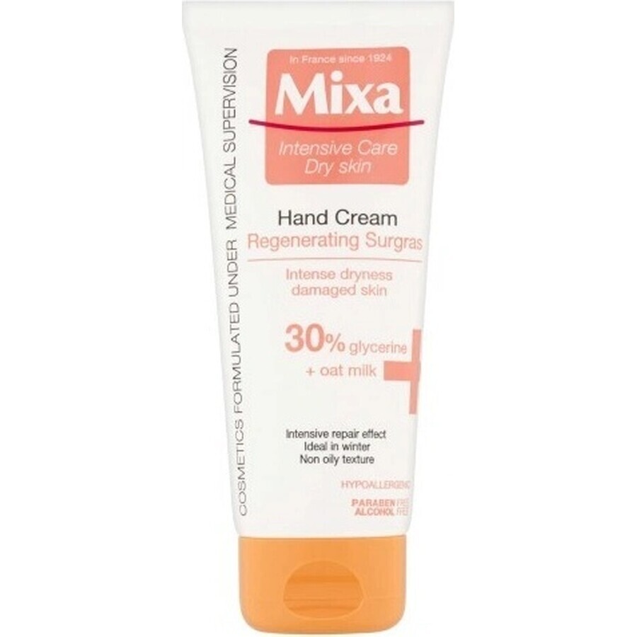 Crema mani Mixa 1×100 ml, crema mani per mani screpolate