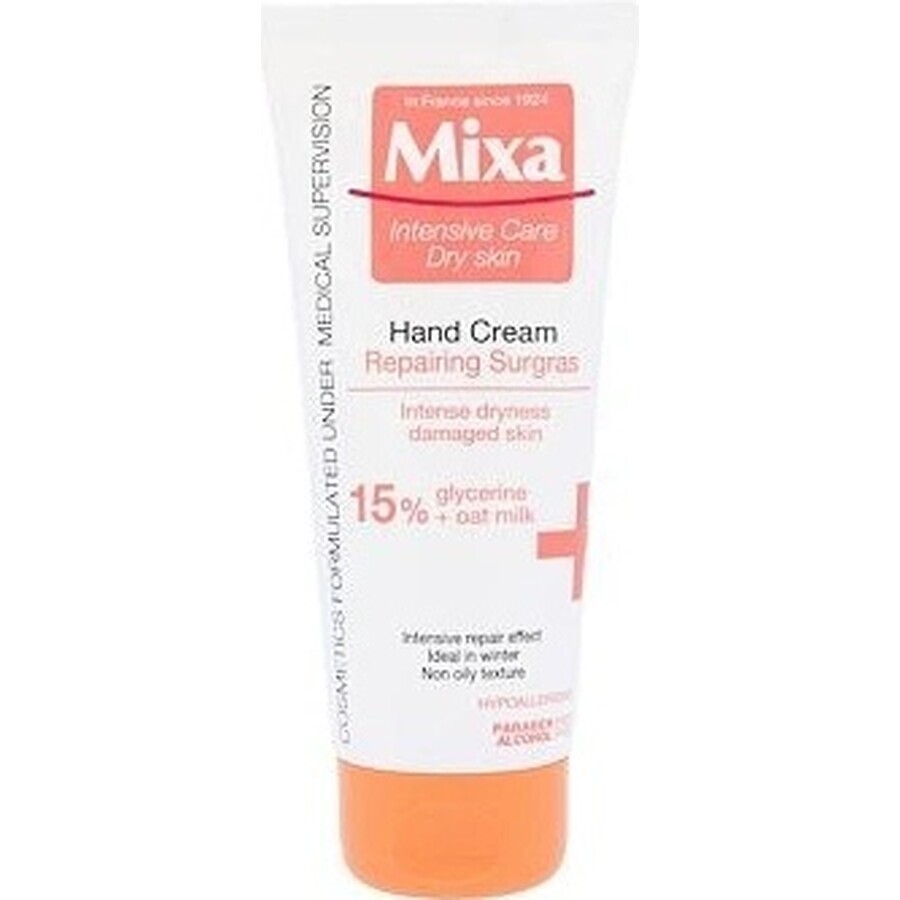 Crema mani Mixa 1×100 ml, crema mani per mani screpolate