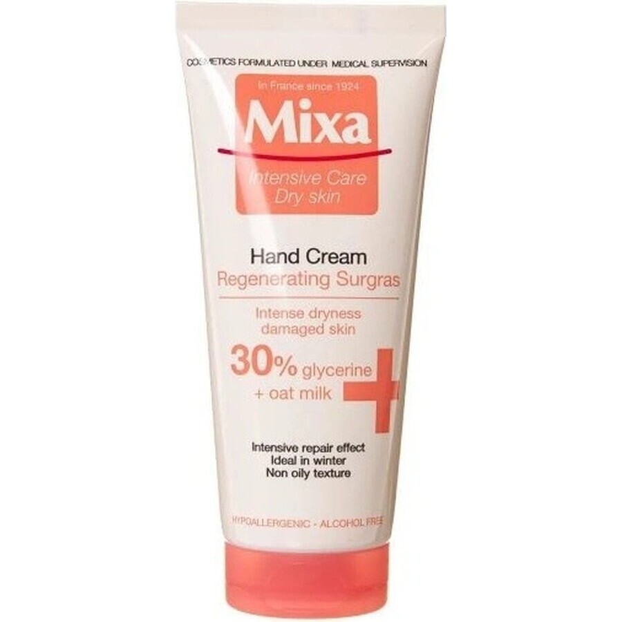 Crema mani Mixa 1×100 ml, crema mani per mani screpolate