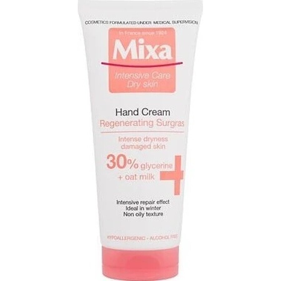 Crema mani Mixa 1×100 ml, crema mani per mani screpolate