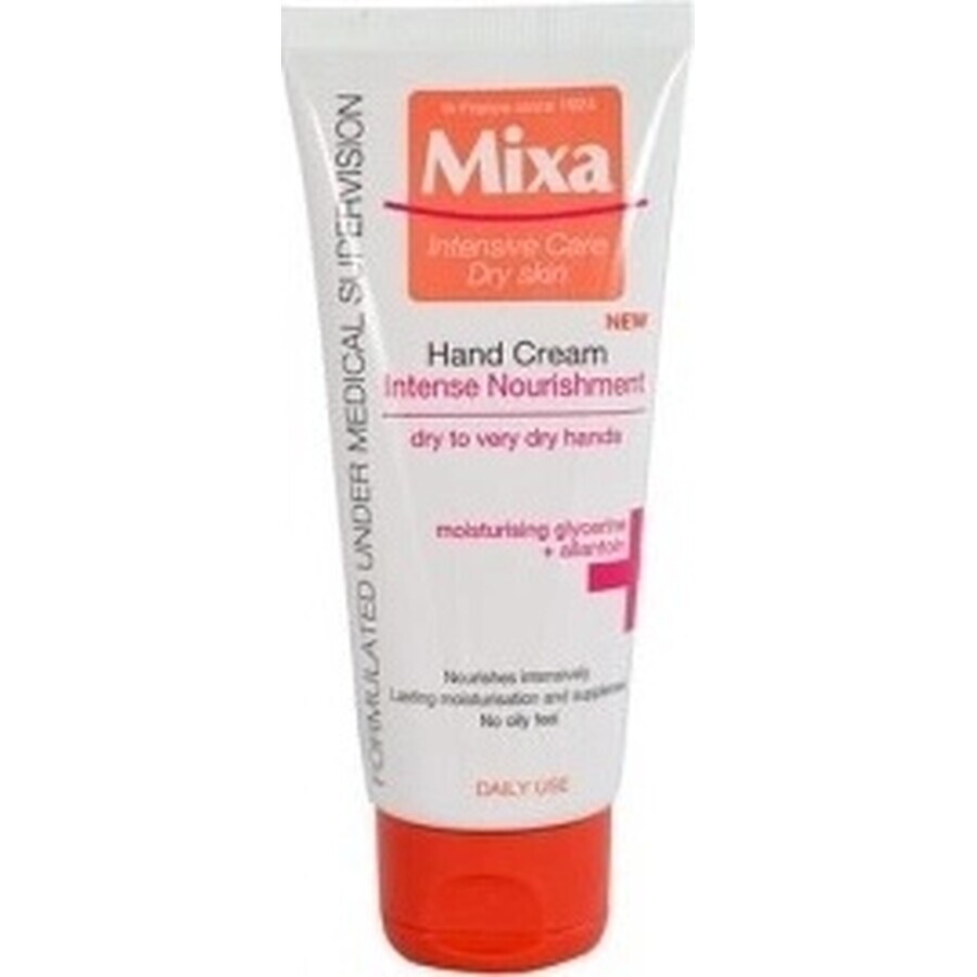 Crema mani Mixa 1×100 ml, crema mani per mani screpolate