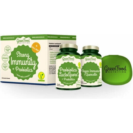 GreenFood Nutrition STRONG IMMUN STRONG+Probio+Pillbox 1×1set