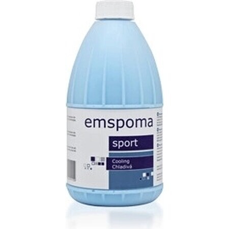 EMSPOMA Cooling - bleu "M" 1×500 ml, émulsion de massage