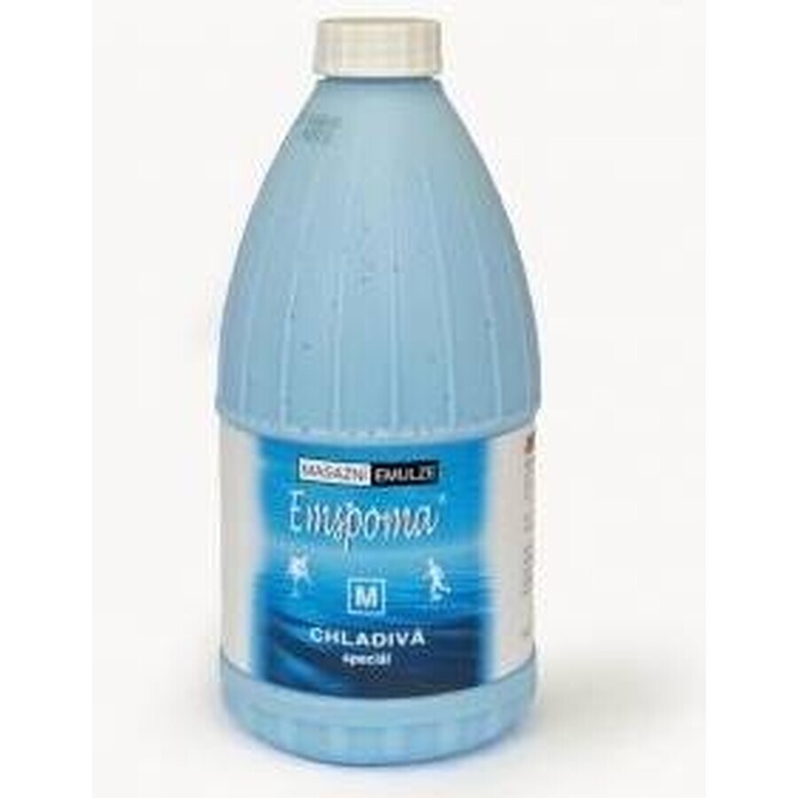 EMSPOMA Cooling - bleu "M" 1×500 ml, émulsion de massage