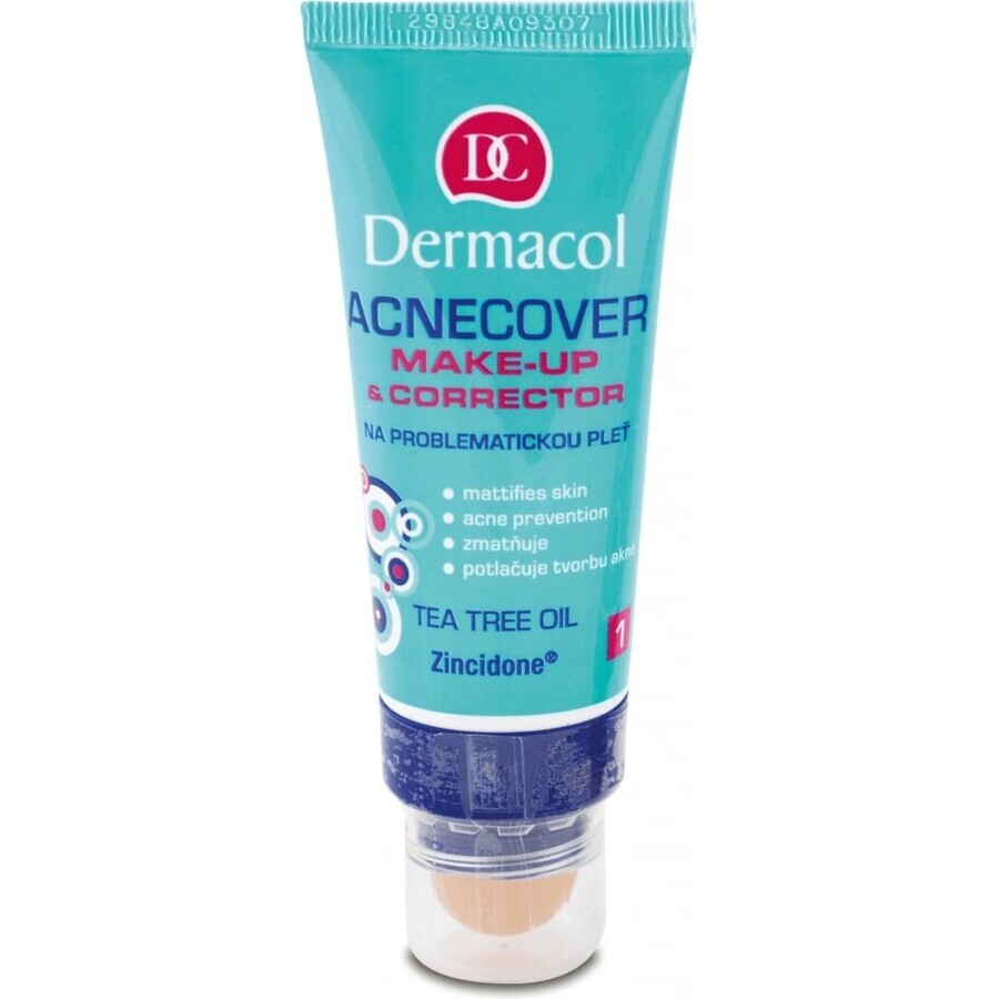 Dermacol Acnecover Make-up No.1 1×30 ml, Make-up für Problemhaut