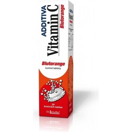 ADDITIF VITAMINE C Blutorange 1×20 tbl, complément alimentaire