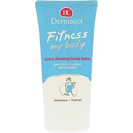 Dermacol Fitness my body straffender und festigender Körperbalsam 1×150 ml, straffendes Gel