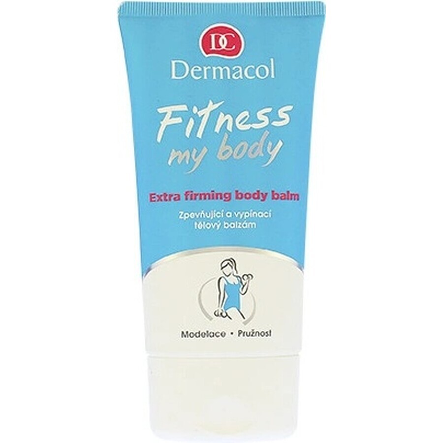 Dermacol Fitness my body straffender und festigender Körperbalsam 1×150 ml, straffendes Gel