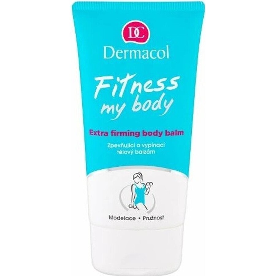 Dermacol Fitness my body straffender und festigender Körperbalsam 1×150 ml, straffendes Gel