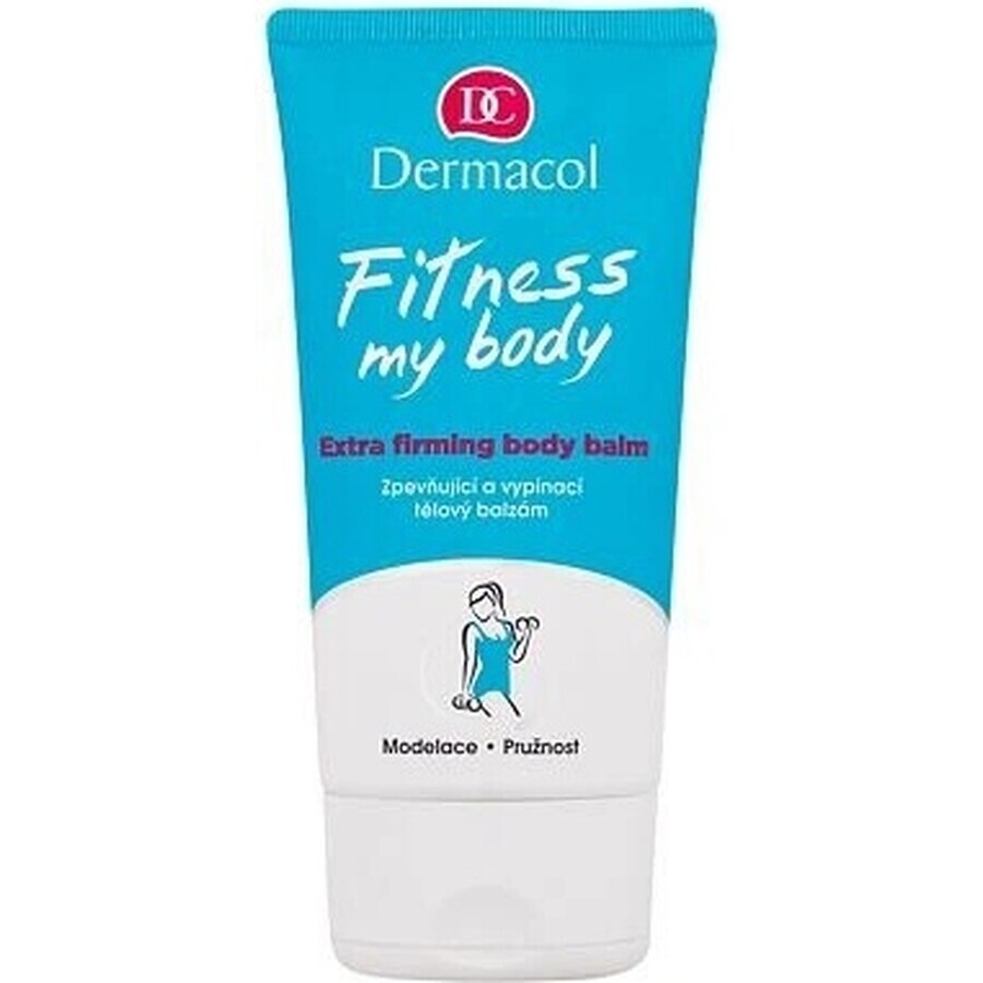 Dermacol Fitness my body straffender und festigender Körperbalsam 1×150 ml, straffendes Gel