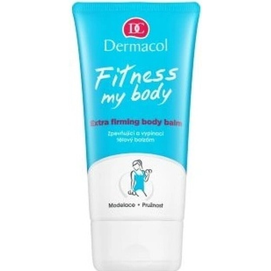 Dermacol Fitness my body straffender und festigender Körperbalsam 1×150 ml, straffendes Gel