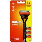 GILLETTE FUSION SHAVER FUSION SHAVER + 4 NH 1×1 pc, scheerapparaat