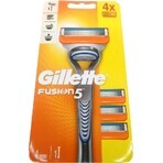 GILLETTE FUSION SHAVER FUSION SHAVER + 4 NH 1×1 pc, scheerapparaat