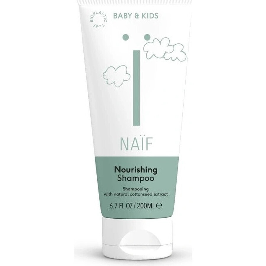 NAÏF Pflegendes Shampoo für Babys und Kinder 1×200 ml, Baby-Shampoo