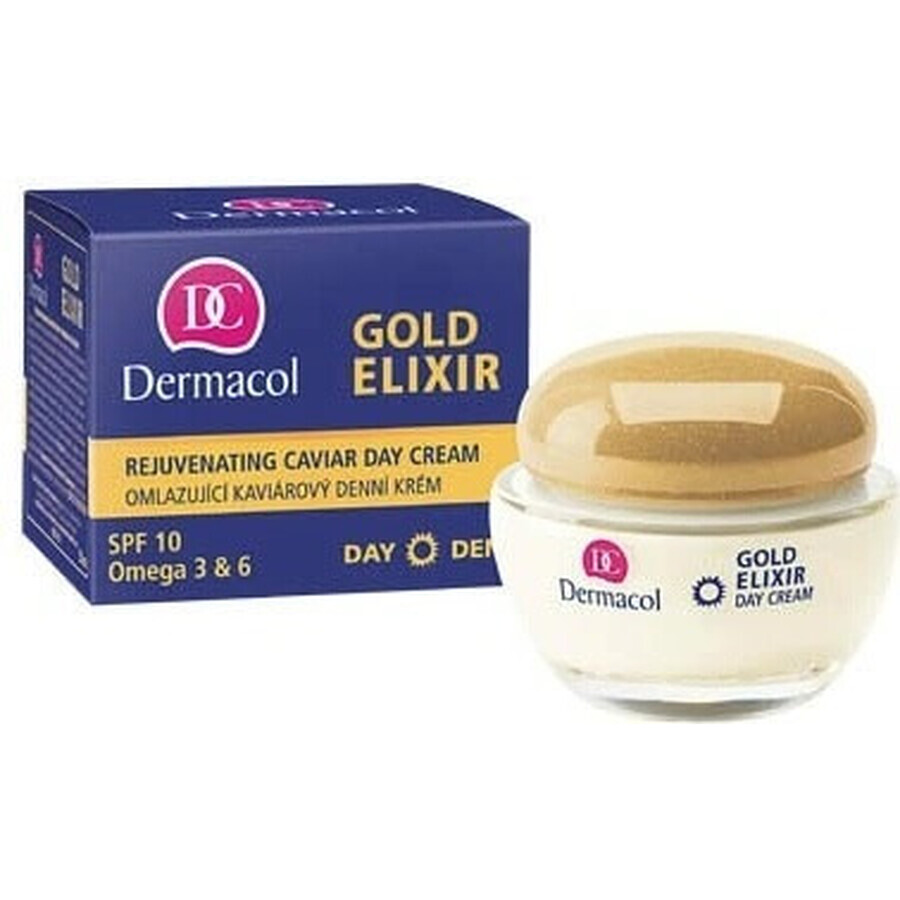 DERMACOL GOLD ELIXIR Crema de Noche 1×50 ml, crema de noche