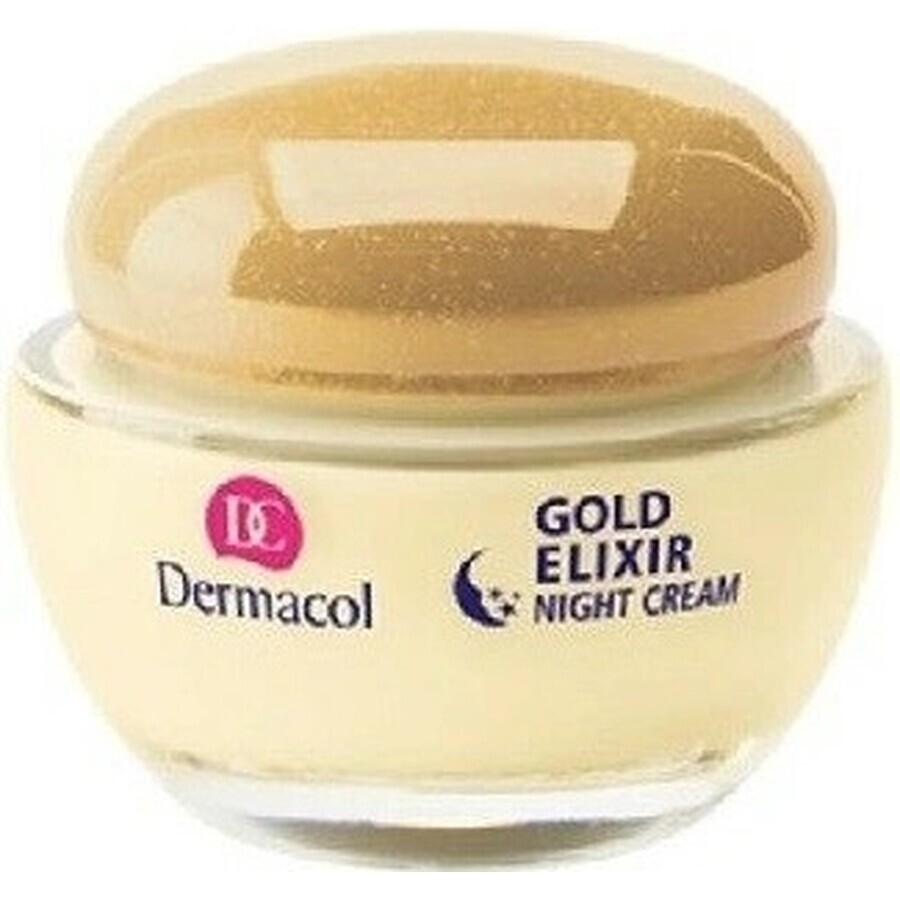 DERMACOL GOLD ELIXIR Crema de Noche 1×50 ml, crema de noche