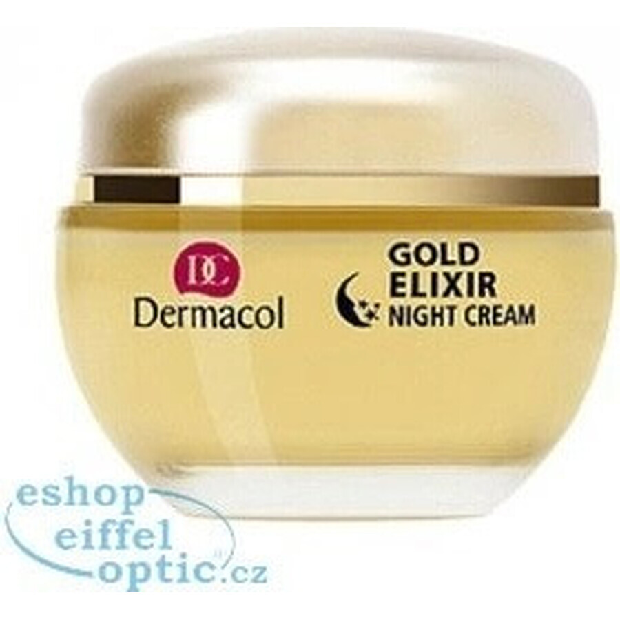 DERMACOL GOLD ELIXIR Crema de Noche 1×50 ml, crema de noche