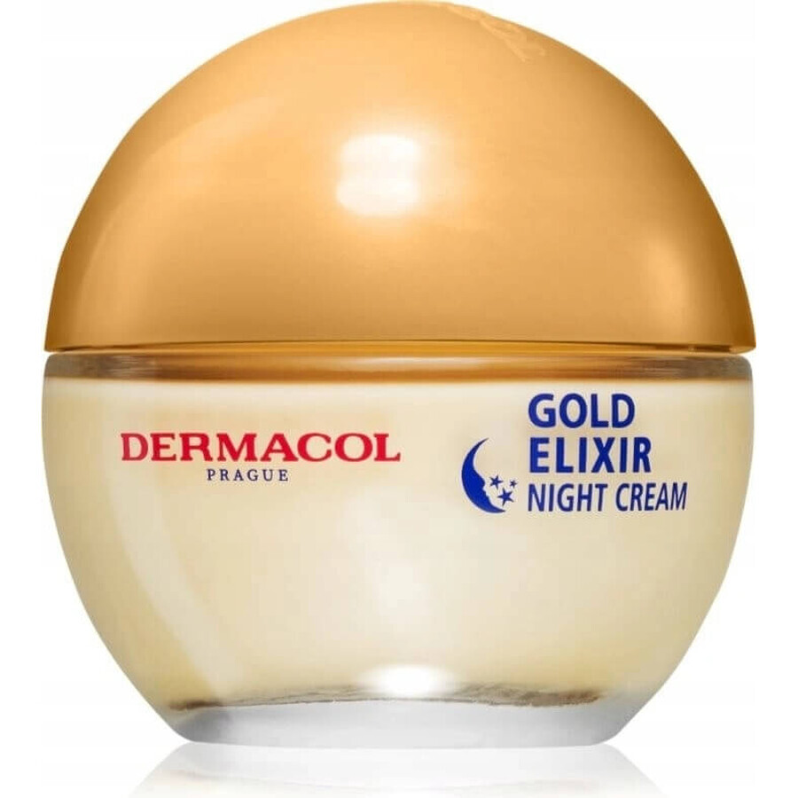 DERMACOL GOLD ELIXIR Crema de Noche 1×50 ml, crema de noche