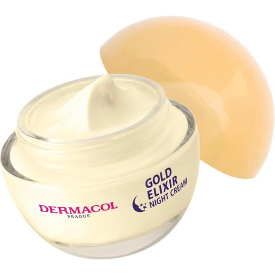 DERMACOL GOLD ELIXIR Crema de Noche 1×50 ml, crema de noche