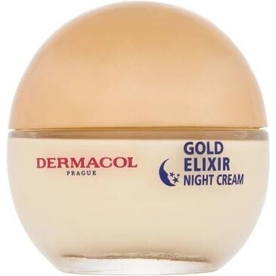 DERMACOL GOLD ELIXIR Crema de Noche 1×50 ml, crema de noche