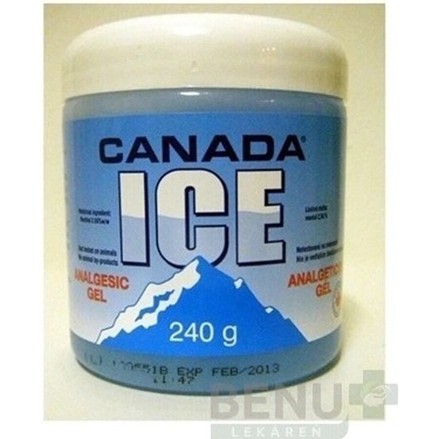 CANADA ICE GEL 1×240 ml, analgésique