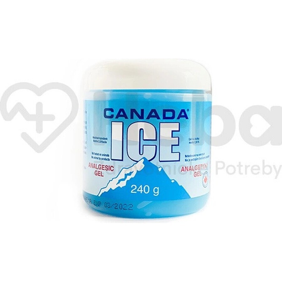 CANADA ICE GEL 1×240 ml, analgésique