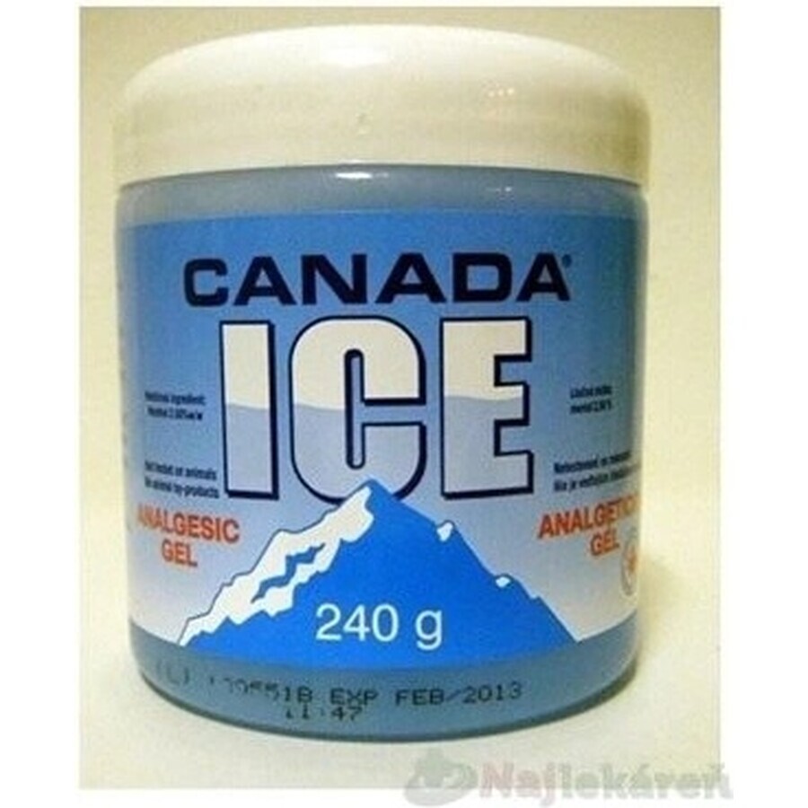 CANADA ICE GEL 1×240 ml, analgésique