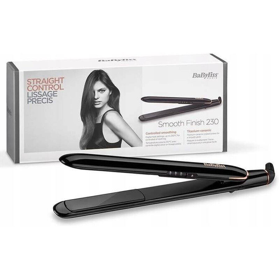 BaByliss ST250E Piastra per capelli 1×1 pz, Piastra per capelli