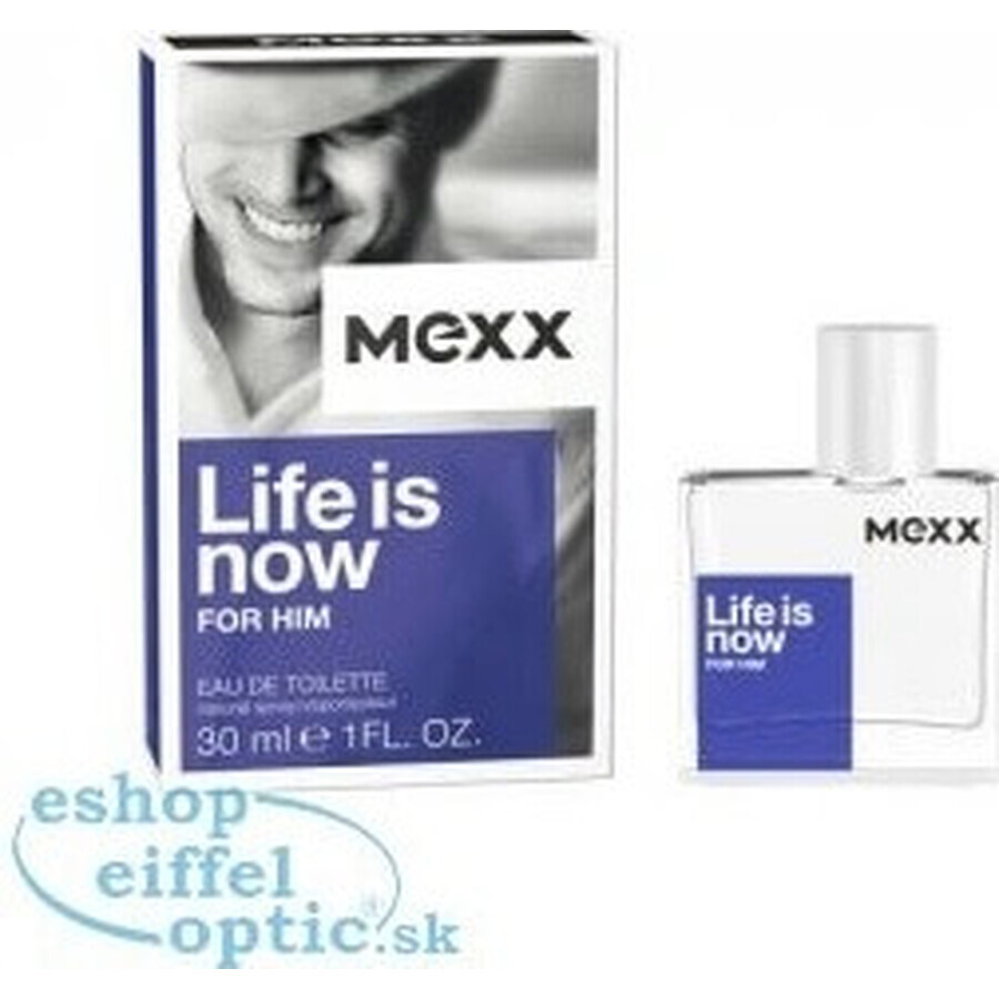 Mexx Life Is Now For Him Edt 50ml 1×50 ml, Eau de toilette