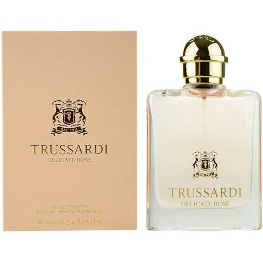 Trussardi Delicate Rose Edt 1×100 ml, eau de toilette for women