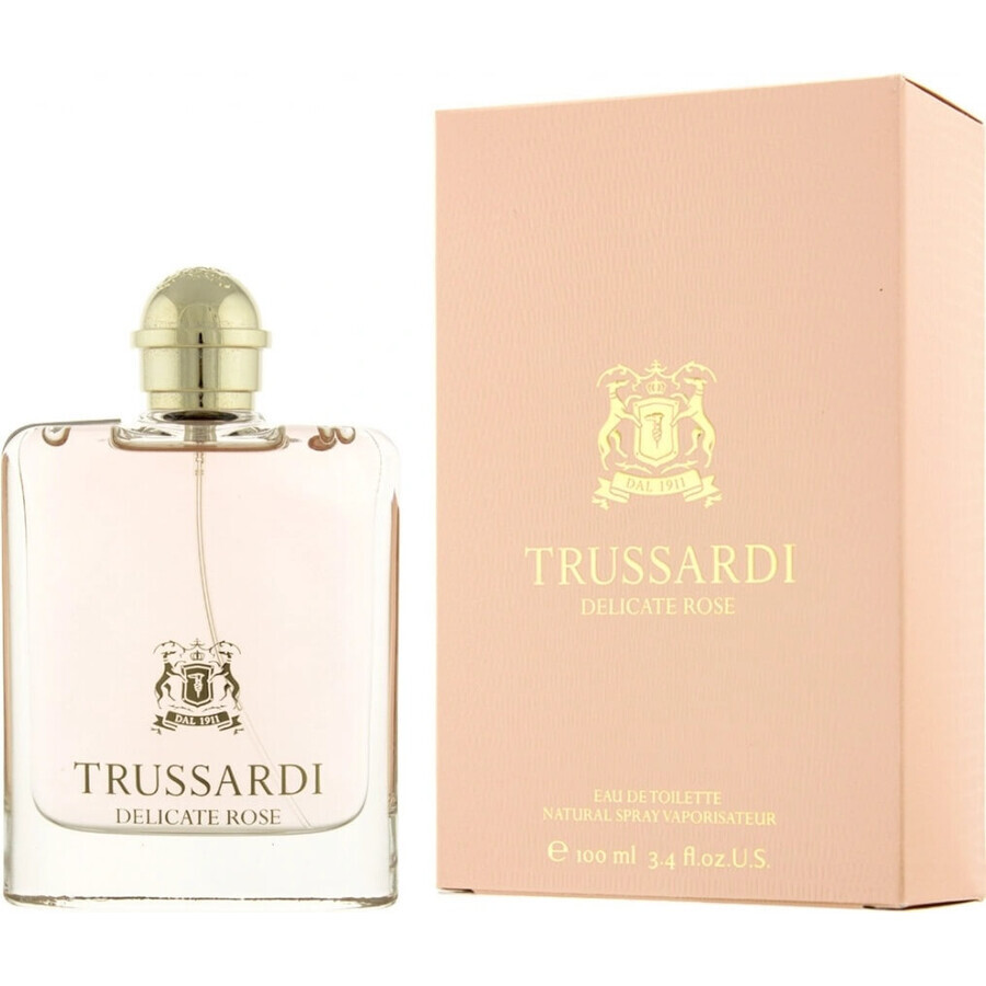 Trussardi Delicate Rose Edt 1×100 ml, eau de toilette for women